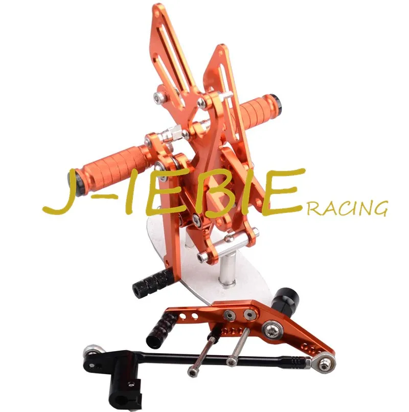 CNC Racing Rearset Регулируемые задние комплекты подножки подходят для Honda CBR1000RR 2008-2015