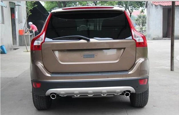 Dongzhen 1 пара авто аксессуары из нержавеющей стали для автомобиля выхлопная труба