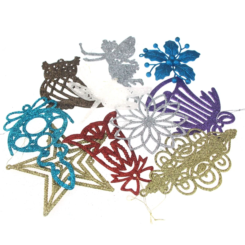 Всего 12 шт. в случайном порядке золотой порошок искусственное дерево подарки