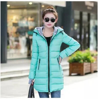 Пальто женское длинное с хлопковой подкладкой на весну/зиму|jacket woman winter coat|women