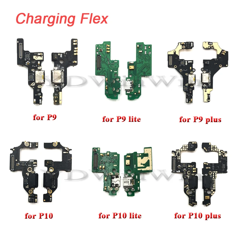 1 шт. Новинка USB зарядка для Huawei P9 P10 Lite Plus зарядное устройство порт док разъем