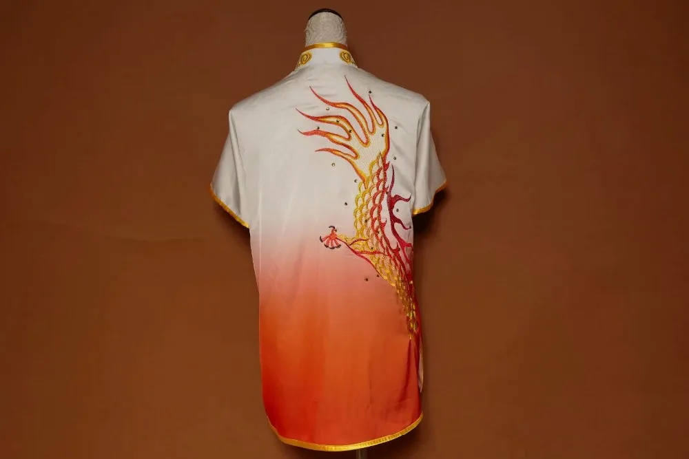 Wushu taichi одежда тайцзи changquan Униформа боевых искусств соревнование вышитая kungfu