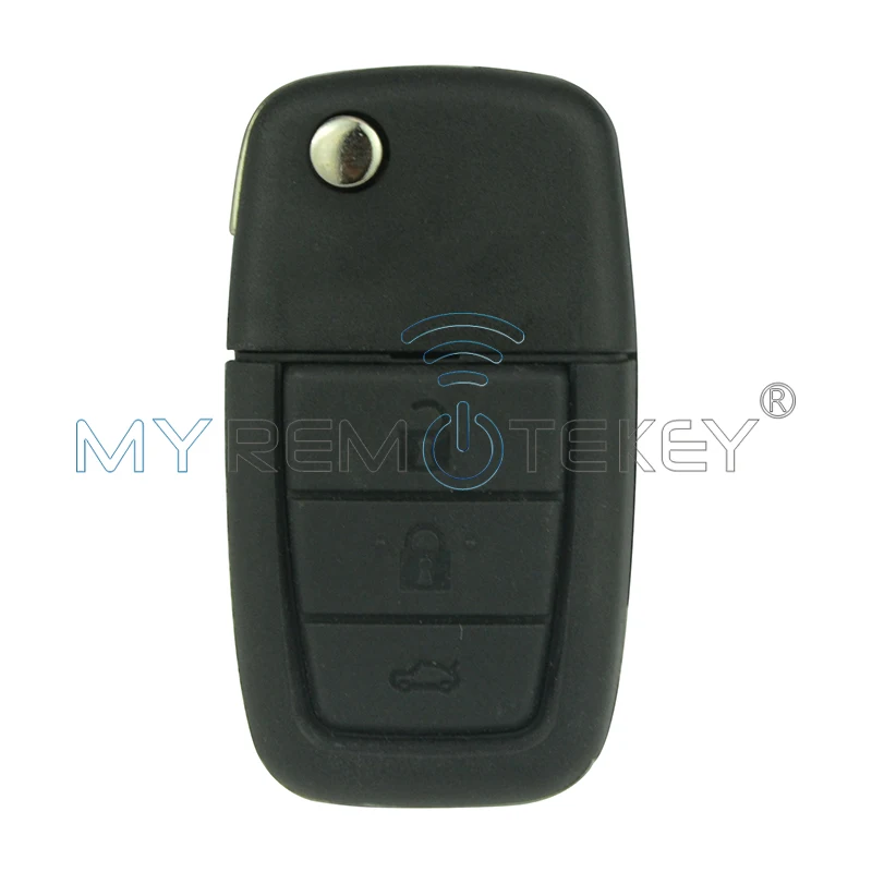 Дистанционный флип ключ 3 кнопки с рожком ID46 434 МГц GM45 профиль для Holden VE Commodore Sedan
