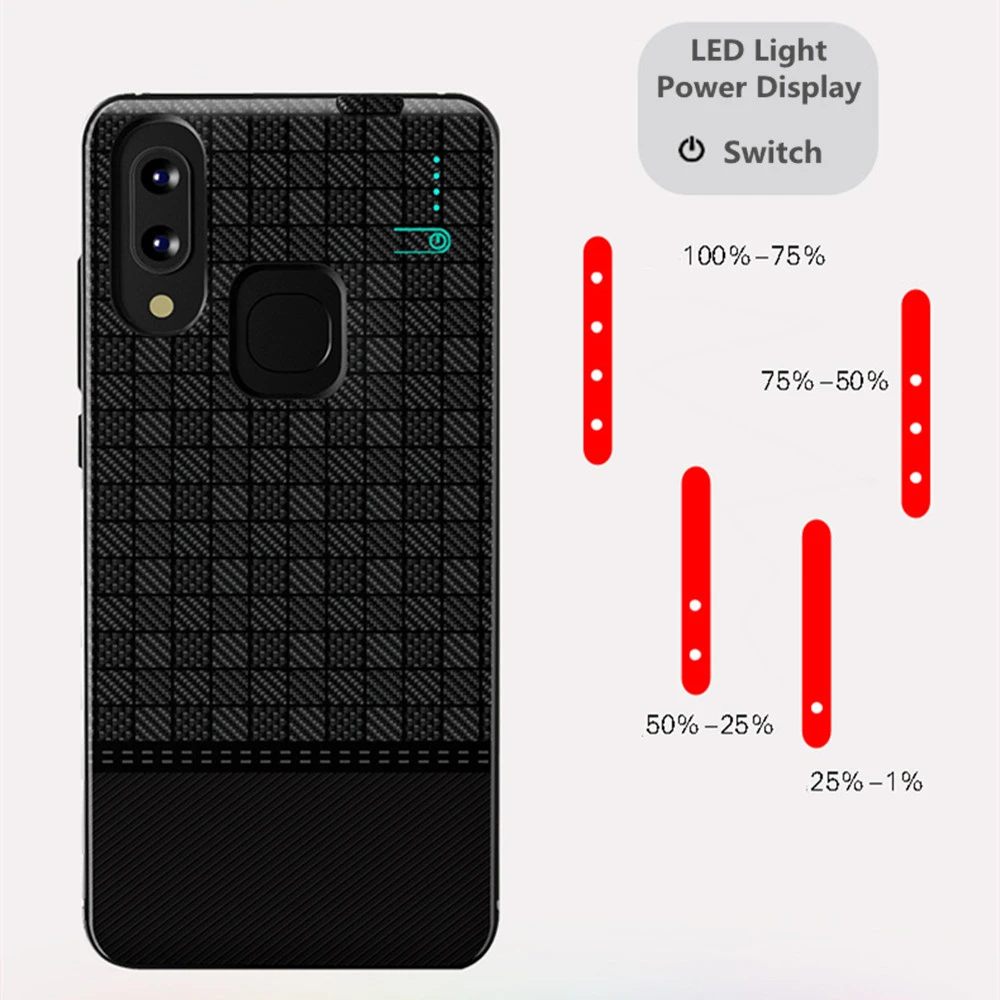 NTSPACE Расширенный чехол для аккумулятора телефона для Xiaomi Redmi Note 5 Внешний Аккумулятор Чехол для аккумулятора 5000 мАч Внешний Аккумулятор Чехол для зарядного устройства