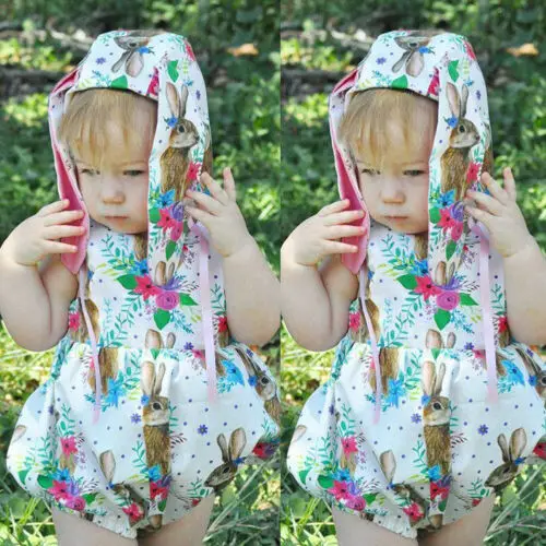 Милая Одежда для новорожденных девочек Pudcoco из 2 предметов комбинезон без рукавов