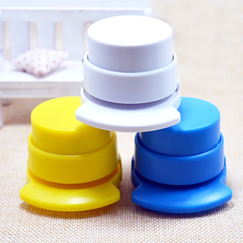 1 шт. абс пластиковый штапель без скоб степлер мини переплет офисная бумага