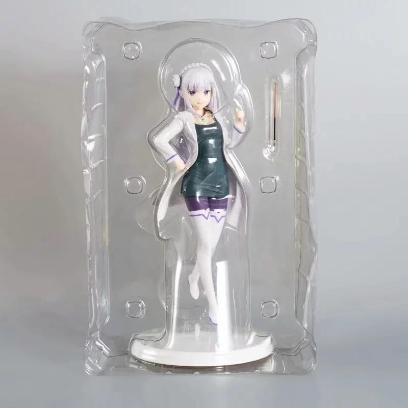 26cm Emilia Amilia Zero kara Hajimeru Isekai Seikatsu Action figure toys doll Christmas gift with box | Игрушки и хобби