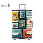 TRIPNUO штамп упругие толстые защитный чехол на чемодан for19-32 дюймов защиты мешка для сбора пыли силиконовый чехол с мультяшным Дорожный Чехол