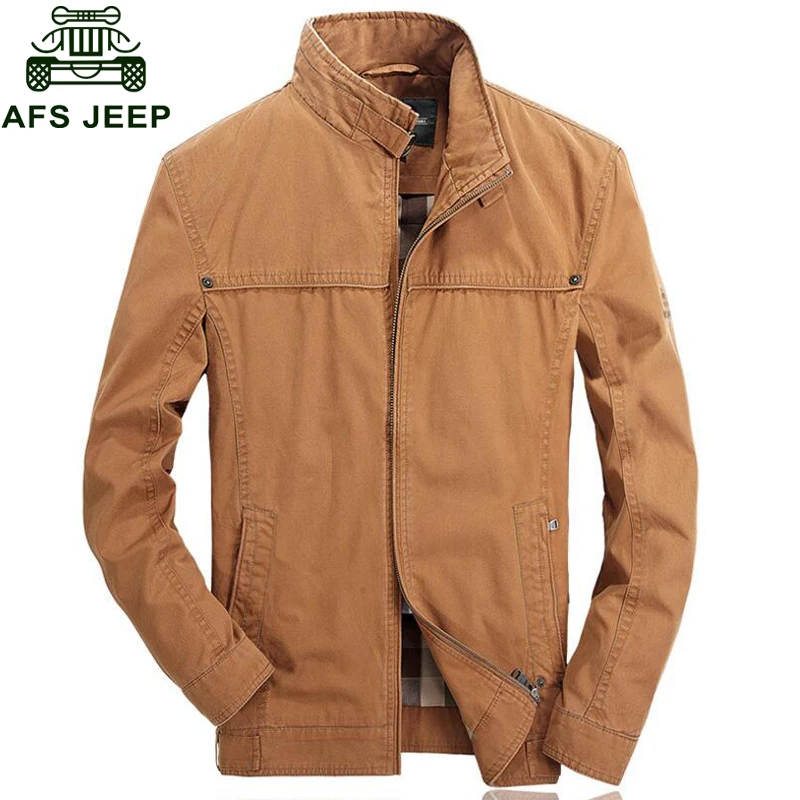 AFS JEEP брендовая хлопковая Осенняя тактическая куртка для мужчин Повседневная Мужская s куртка ветровка военная jaqueta masculina размера плюс 3XL