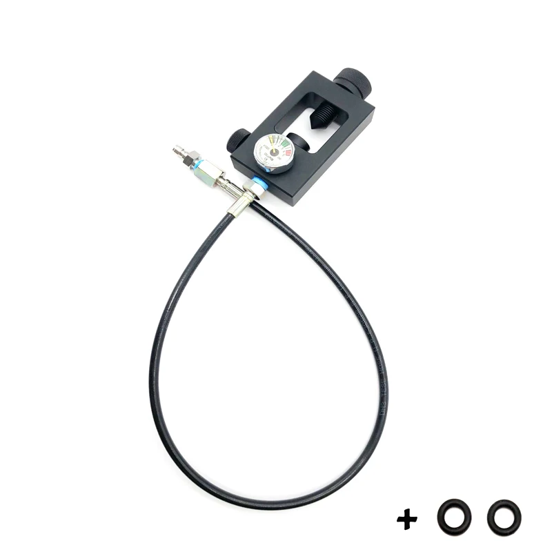 

FREE SHIP Scuba Diving Adapters Dust Black 3000psi With Luminous Gauge 10inch/23cm/32cm/60cm
