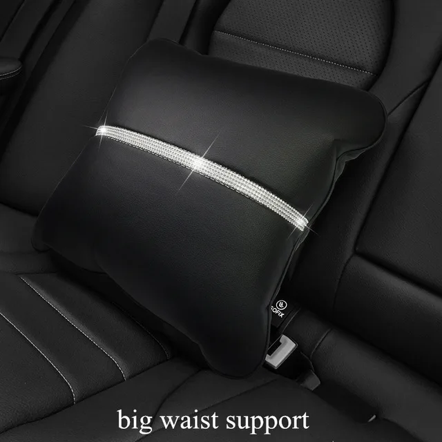 big wasit support Шикарный чехол на руль, хрустальные стразы, алмазные Чехлы рулевого колеса автомобиля, автостайлинг, набор аксессуаров для девочек - Название цвета: big wasit support