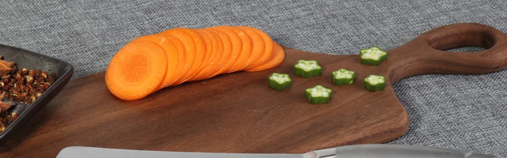 WALLOP Santoku нож-HC из нержавеющей стали немецкий кухонный нож с эргономичной ручкой-7''