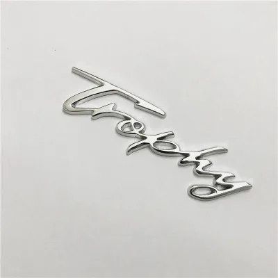 5X 3D Хром трофей глянцевая черная серебряная красная Золотая Металлическая