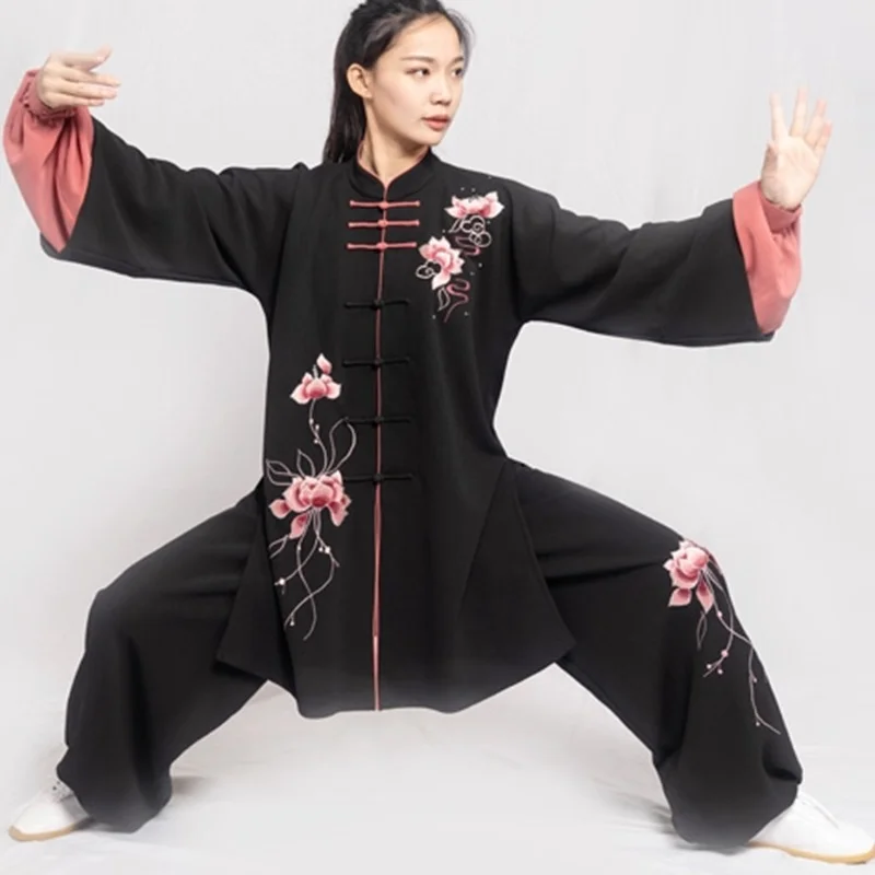 Китайский магазин одежды традиционный костюм Тан Тай Чи одежда воин Ушу кунг-фу