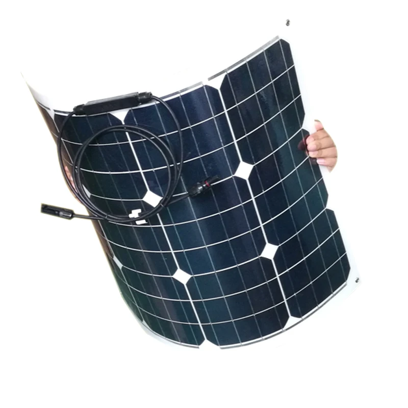 Водонепроницаемая солнечная батарея 12 В 55 Вт 5 шт. зарядное устройство система