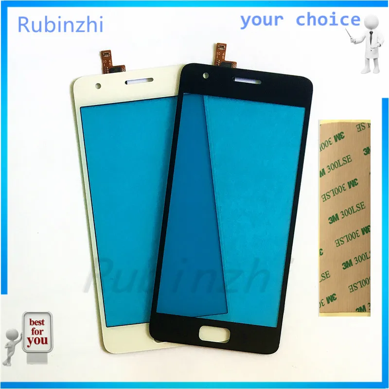 Сенсорный экран RUBINZHI для Lenovo ZUK Z2 сенсорный переднее стекло дигитайзер панель с