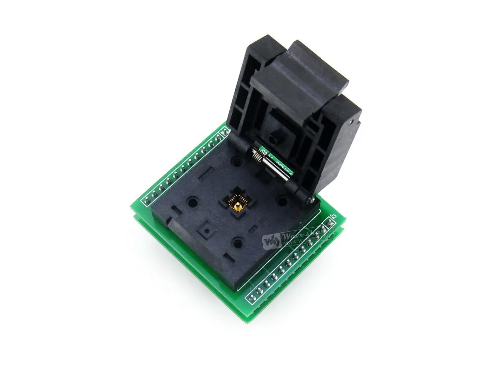 QFN24 к DIP24 (A) Enplas MLF24 MLP24 фотографический тестовый адаптер с шагом 0 5