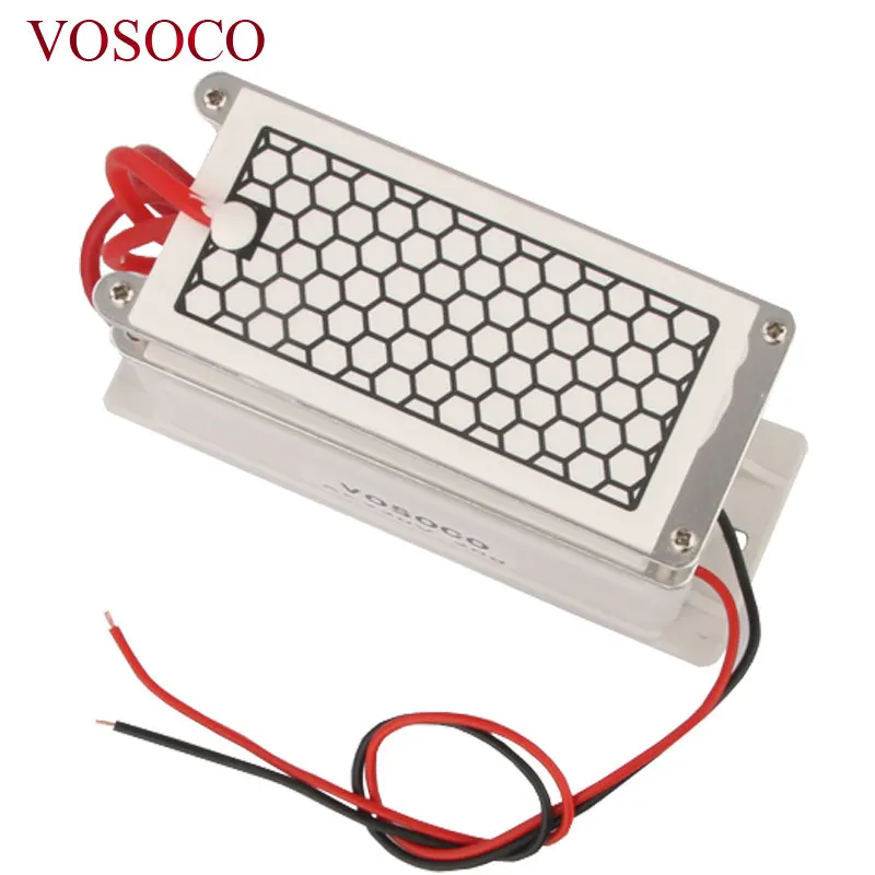 Ozone Generator 20g 220V double Ceramic Plate Ozonizer for water Air sterilize Purifier treatment Integrated ozone generator