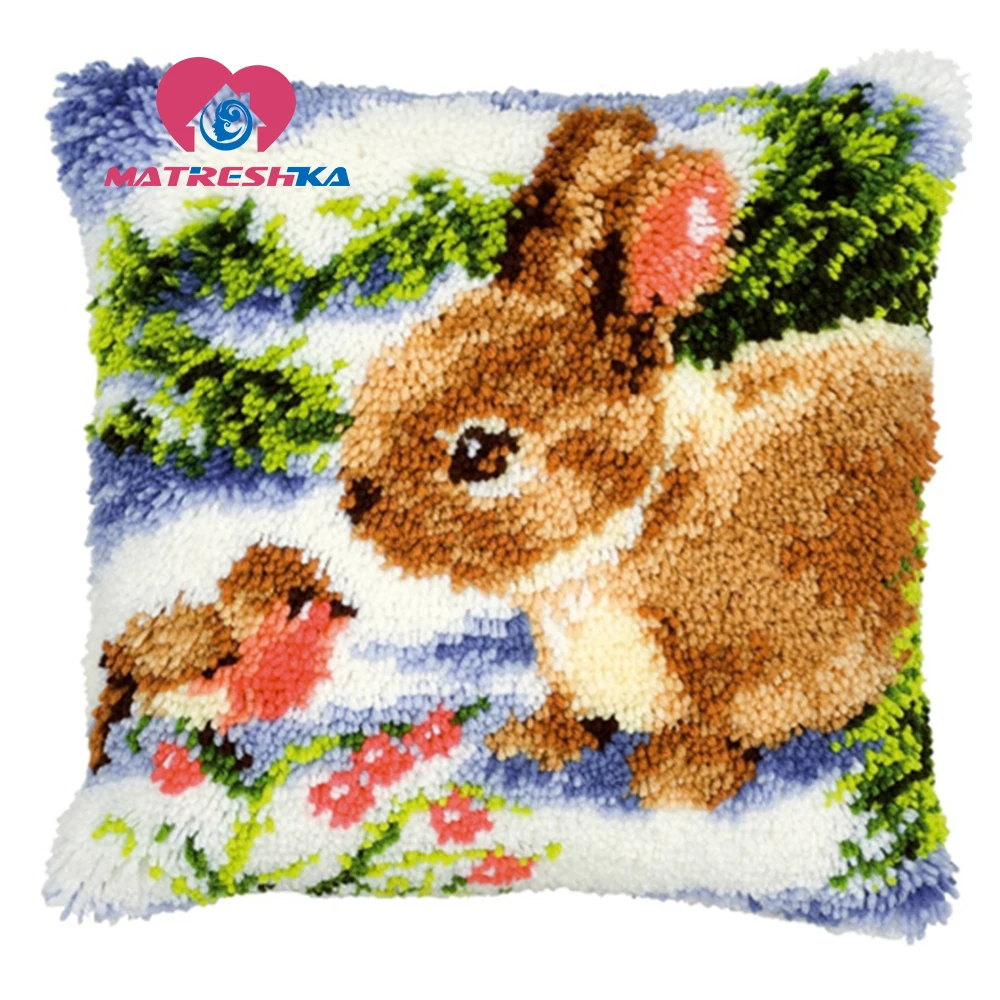 Ковер с вышивкой наборы подушек вышивка крестиком крюк-карабин Подушка Foamiran для
