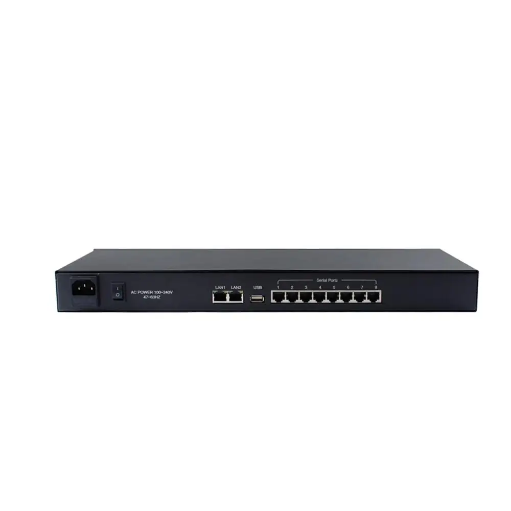 USR N668 8 портов последовательных устройство RS232/RS485/RS422 серийный преобразователь