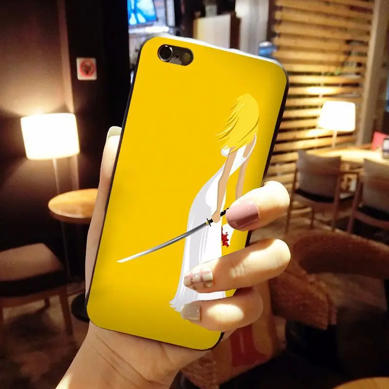 MaiYaCa Kill Bill Movie Drawing TPU чехол для телефона iPhone 8 7 6 6S Plus X 10 5 5S SE 5C Coque Shell|case for iphone|phone