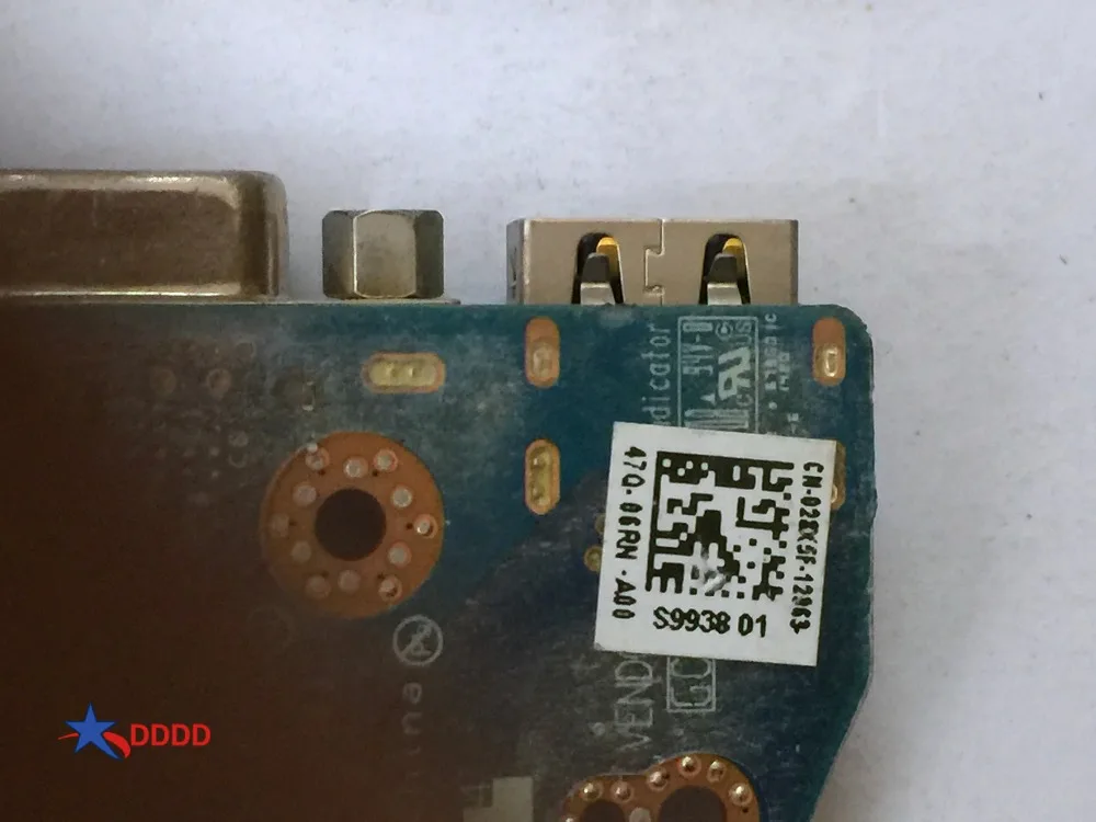 Оригинал для Dell Latitude E6440 28X5F VGA USB 3 0 I/O печатная плата LS 9938P CN 028X5F полностью