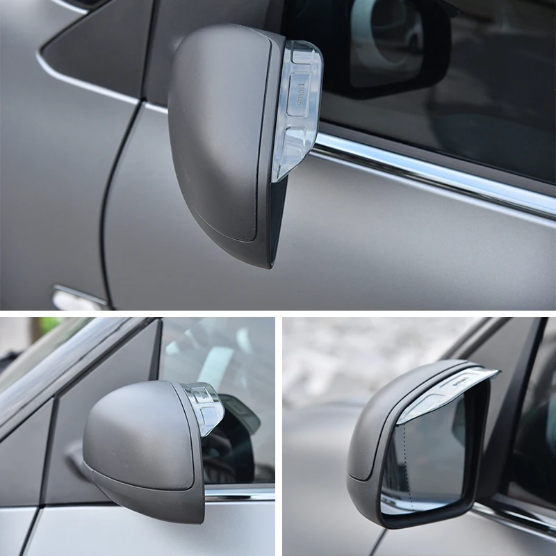 Для smart 453 fortwo forfour Автомобильное зеркало заднего вида Дождь тени аксессуары