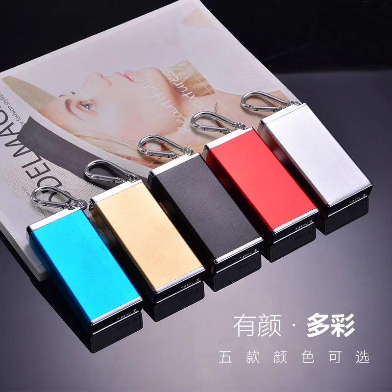 Aluminum Alloy Men's And Women's Cigarette Boxes Portable Can Engrave Name | Дом и сад
