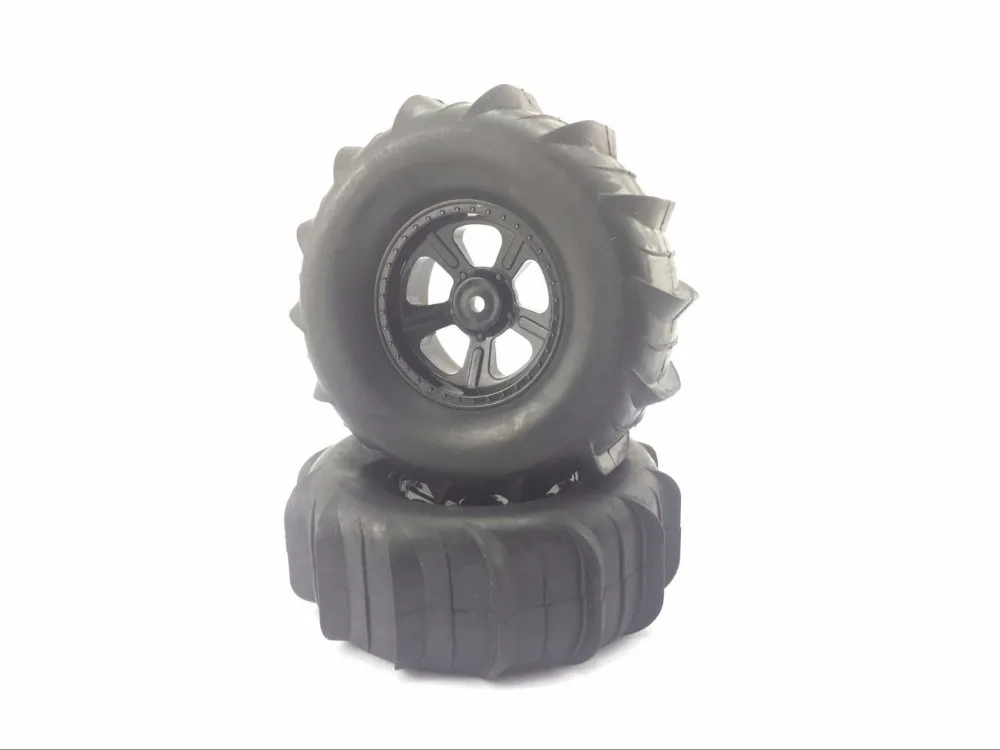Колеса/шины 1/10 RC Cralwer SC 1 9 дюйма 108 мм подходят для осевых SCX10 RC8WD LWB TF2 LC70 Gelande II