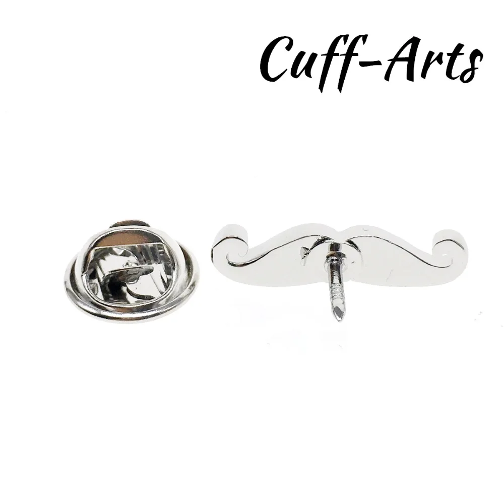 Запонки брошь &quotУсы&quot для мужчин Нагрудный значок 2018 булавка отворота