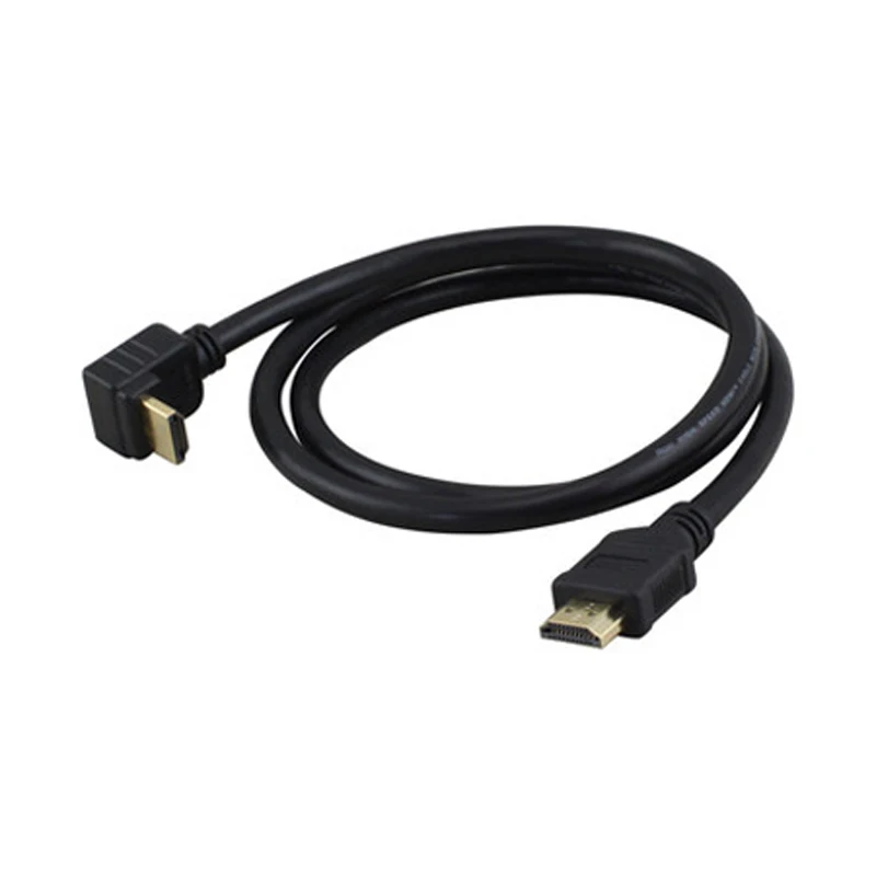 HDMI кабель 2 0 Версия 90 градусов налокотник подключен ТВ 4K HD для Apple TV PS3 PS4 проектор