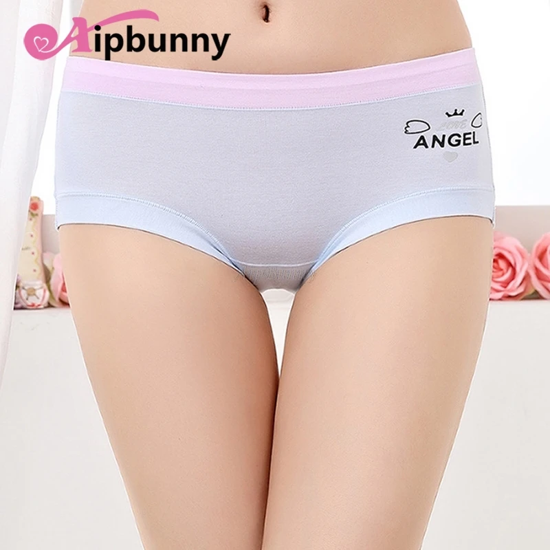 AipBunny/оптовая продажа хлопковые трусики женская одежда для сна нижнее белье с