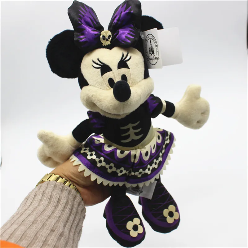 minnie 1 шт. Хэллоуин Микки Минни вампир Гуфи Плуто собака плюшевые игрушки куклы детские подарки Детские игрушки на день рождения - Цвет: minnie