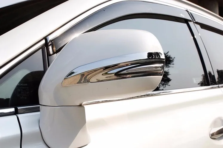 2 шт. ABS хромированные зеркала анти-декоративная крышка планки для LEXUS RX270 RX350 RX450 2010 2011 2012 2013 года