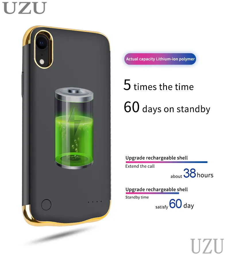Внешний портативный чехол для зарядного устройства для iphone 6, 6s, 7, 8 plus, ультра тонкий беспроводной зарядный чехол для iphone 6, 6s, 7, 8 plus