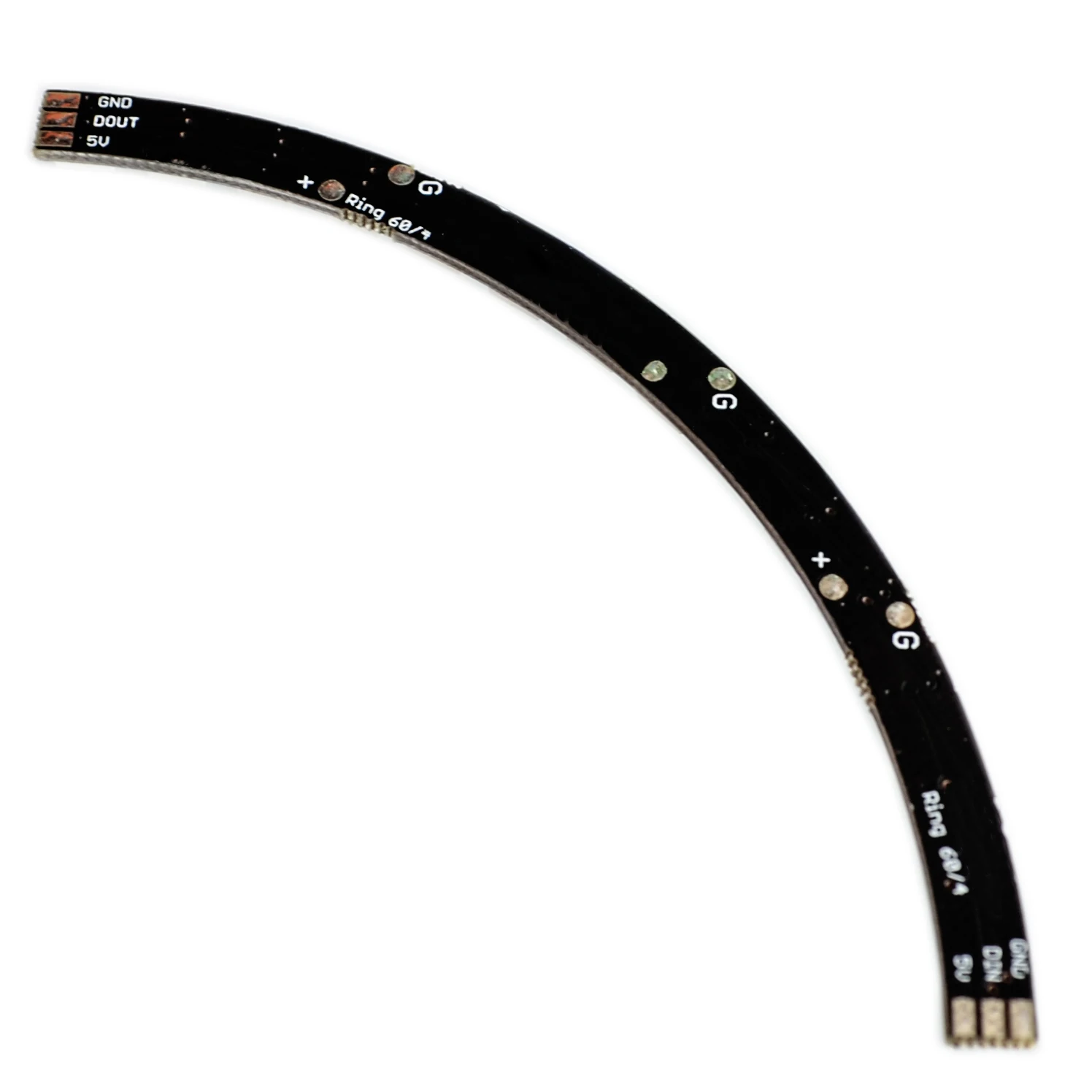 Настенные часы с кольцом 15 сверхъярких светодиодных панелей WS2812 5050 RGB со
