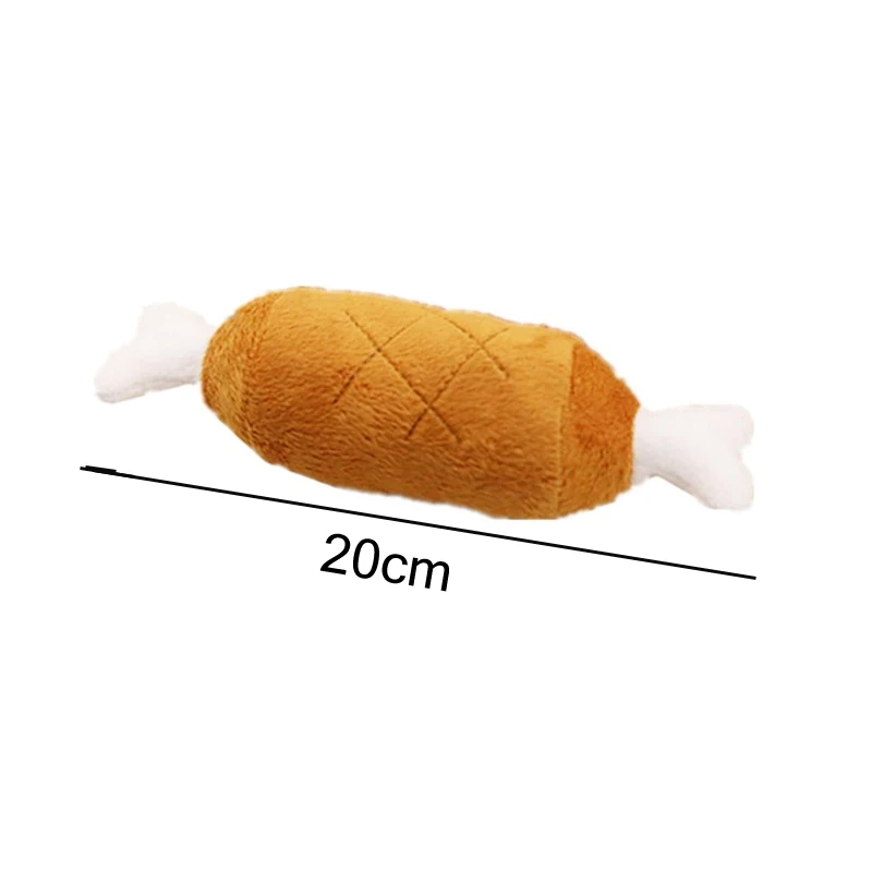Dog Toys Resistant Chew Pet Toy Bell Squeaky Sound Games Interactive Pacifier Bone For Small Large Dogs Animals | Дом и сад