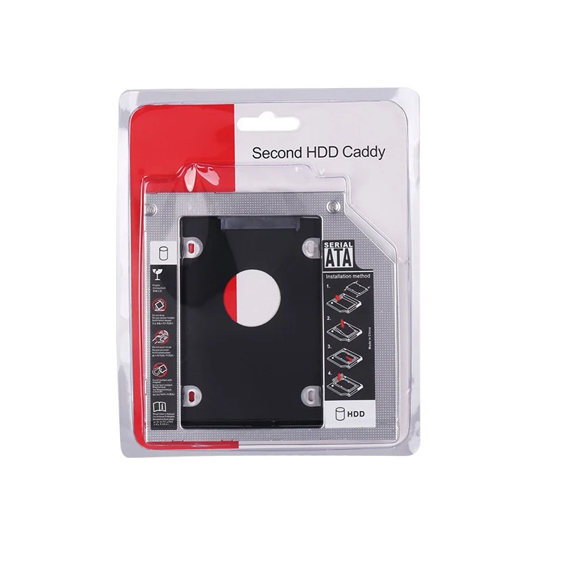 Кронштейн для жесткого диска INGELON 12 7 мм SATA 3 0 адаптер SSD накопителя Optibay HDD Caddy DVD CD ROM