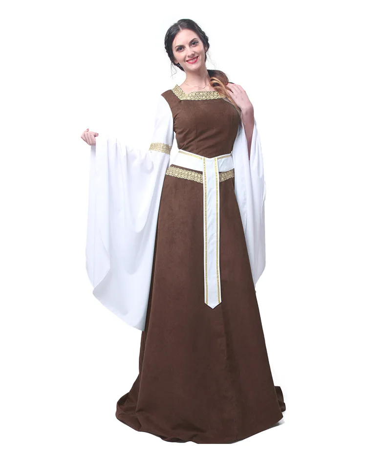 Готическое платье 19-го века бальное вампира маскарадное в стиле стимпанк для