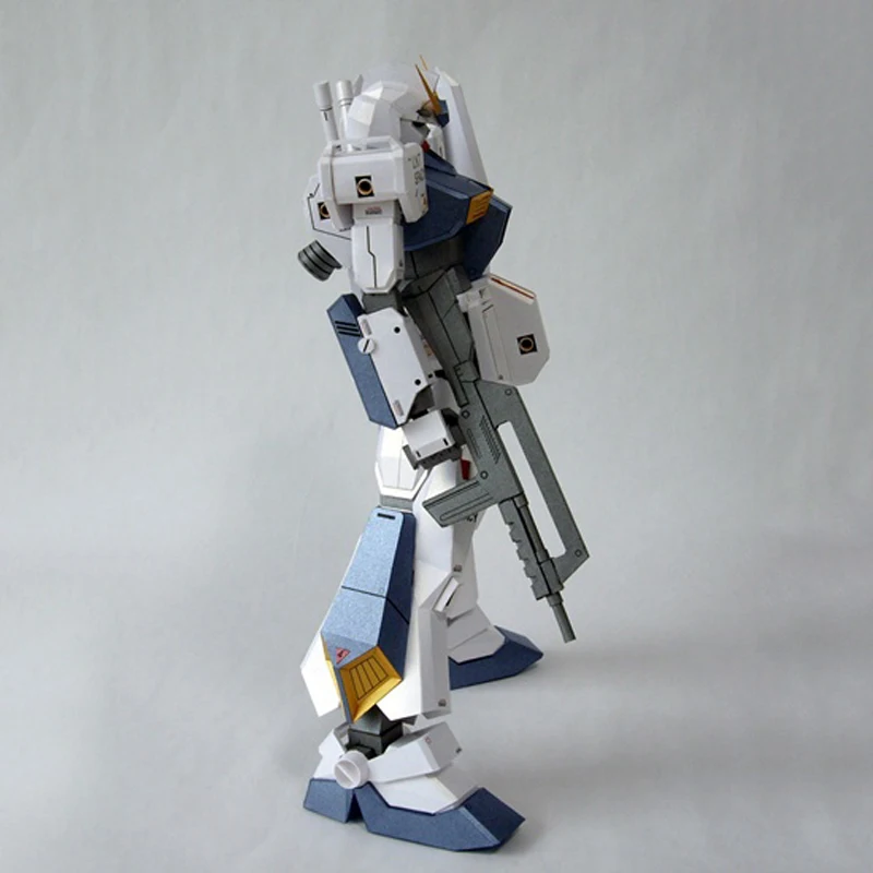 KPS новый мобильный костюм RX 78_NT 1 GUNDAM бумажная модель DIY свободная линия Cut Free