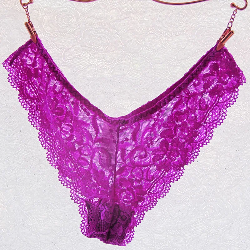 Женские сексуальные кружевные бесшовные трусики ультра тонкие большие размеры |