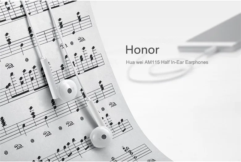 Оригинальные наушники-вкладыши huawei Honor AM115 с микрофоном и пультом дистанционного управления для LG, SAMSUNG, SONY, htc, ONEPLUS, ASUS, ZENFONE, XIAOMI, huawei