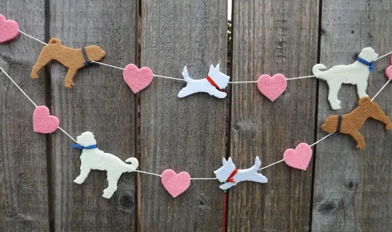 Шар пей лабрадудель венчания для щенков украшения крещения|banners decorations|banner baby