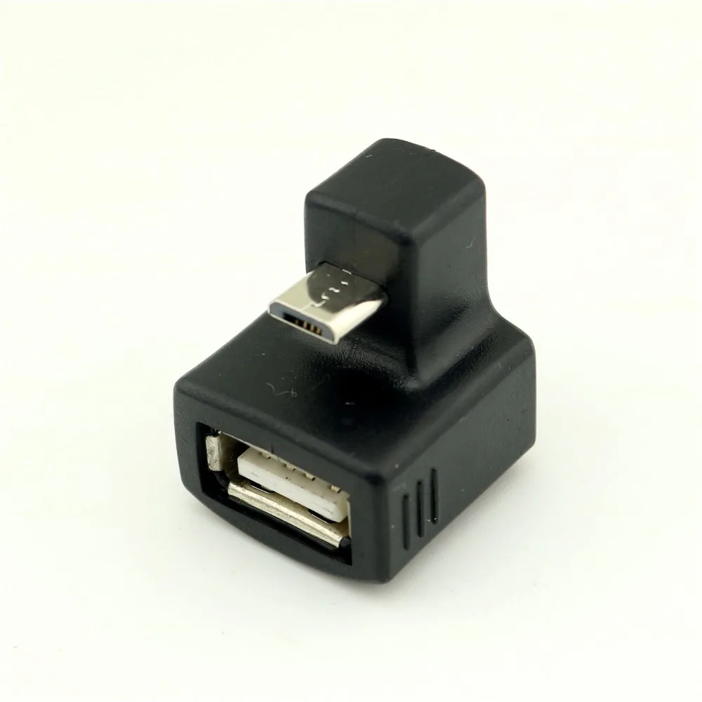 1 шт. OTG адаптер с Micro USB на 180 градусов|angle usb|angle connectorangle micro usb otg |