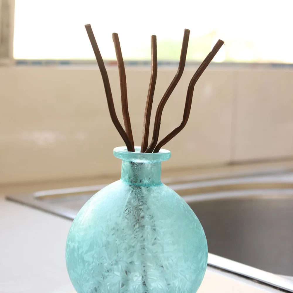 100 шт Премиум коричневый волнистый аромат ротанга тростниковый диффузор