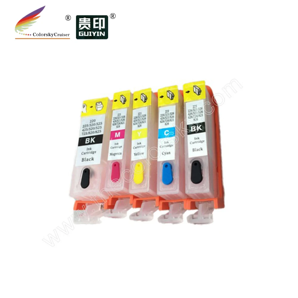 (RCC425) многоразовый картридж с чернилами для Canon PGI425 CLI426 pgi PG 425 PG425 PIXMA MG5140 MG5240 IP4840 KCMYG