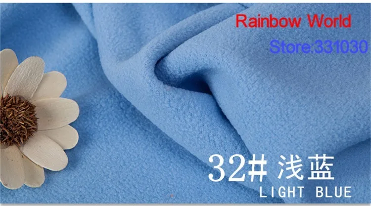 6# красный 1 м мягкой щеткой флис ткань для DIY colthes мягкие игрушки одеяло простыня подушки Материал