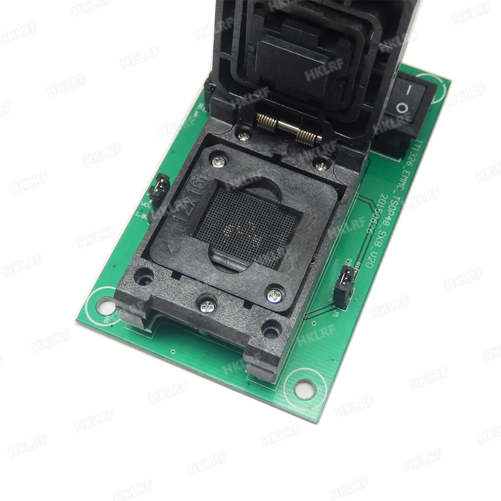 EMMC153/169 тестовое гнездо USB считыватель IC Размер 11,5x13 мм NAND флэш-тест для восстановления данных