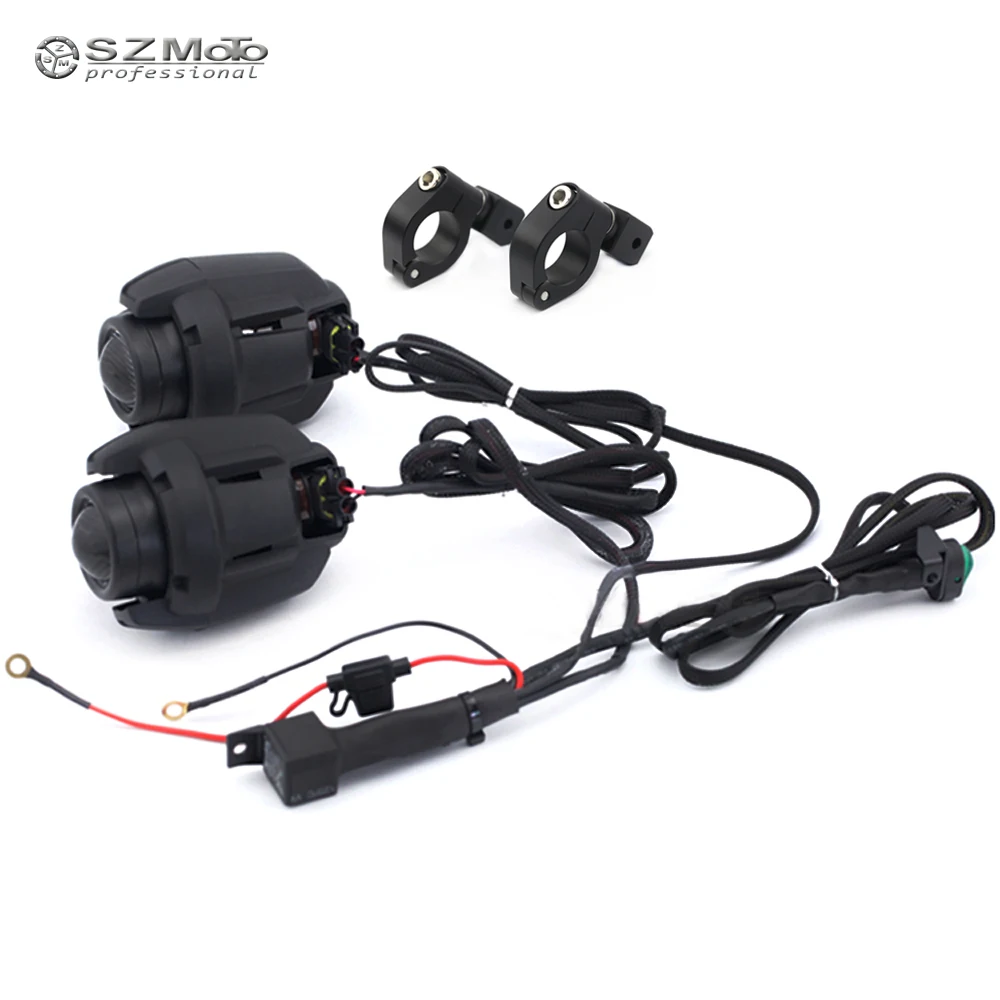 Для BMW R1200GS F800GS F750GS F650GS R1150GS передние фары для вождения Aux Противотуманные в сборе