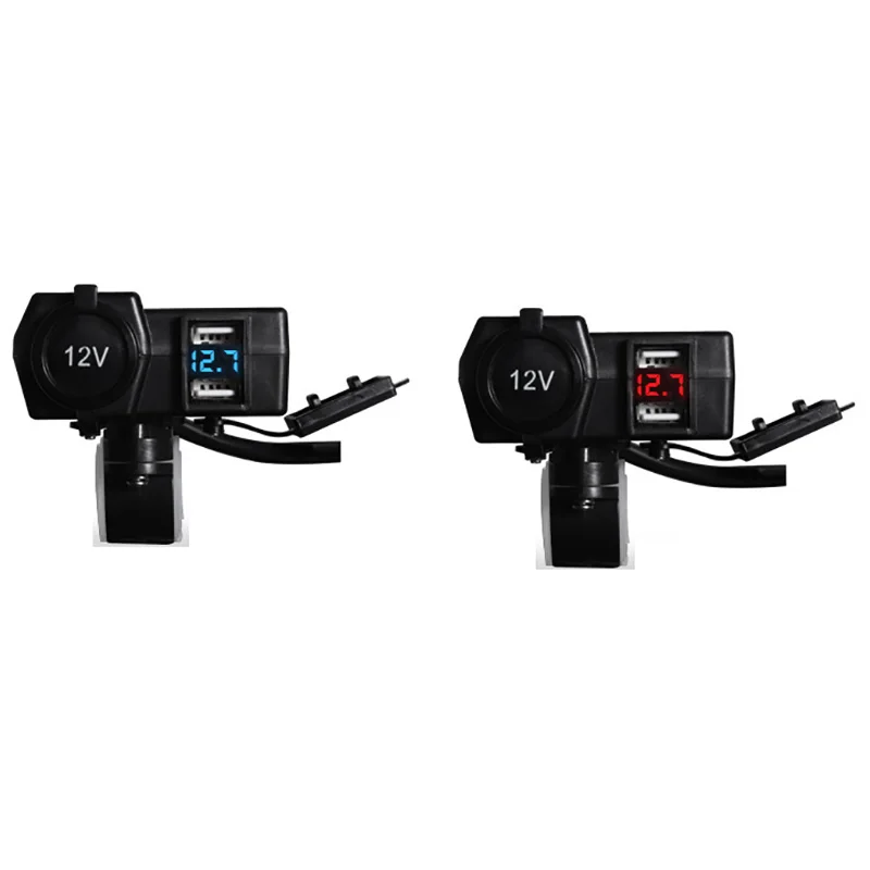 12 V/24 V водонепроницаемый автомобиль лодка мотоцикл двойной Usb зарядное